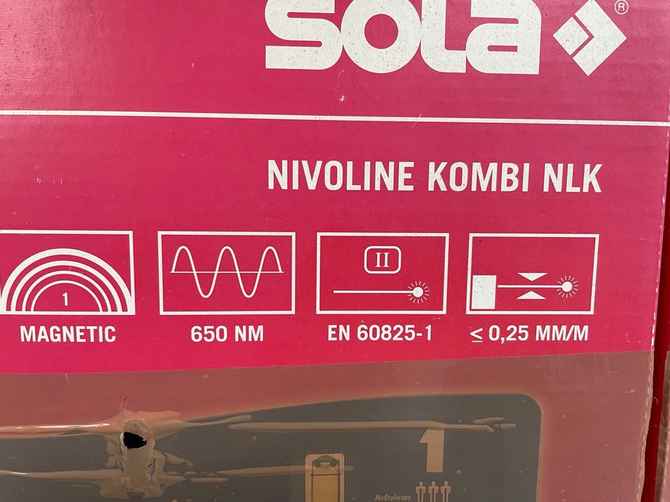 SOLA Nivoline Kombi NLK Laser- Wasserwaage in Rastede