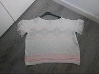 Poncho/Pulli, creme mit pink und gelb, Gr. 134/140 Bayern - Großenseebach Vorschau