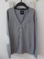Gaastra Strickjacke Cardigan Elbow Patches M 38 grau Top Hamburg - Sülldorf Vorschau