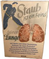 Antikes Plakat ARBEITSSCHUTZ zu STAUB 30er/40er Jahre Original Baden-Württemberg - Überlingen Vorschau