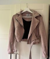 Bershka Lederjacke S Rosa/Grau Nordrhein-Westfalen - Winterberg Vorschau