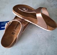 Birkenstock BF Gizeh, Damenschuhe,metallic cooper, Gr.38 Niedersachsen - Weyhe Vorschau