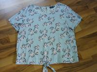 hübsche hellblaue Bluse, Broadway NYC Fashion, Gr. XL Niedersachsen - Nordenham Vorschau