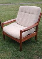 Vintage Dänisch Teak Teakholz Sessel Loungesessel 60er 70er Dortmund - Innenstadt-Nord Vorschau