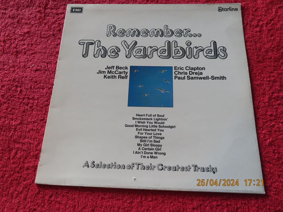 A148 - The Yardbirds – Remember... The Yardbirds - LP in Moorrege