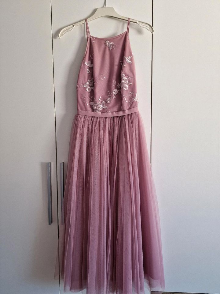 Midikleid/ Abendkleid, altrosa, Gr.36 in Düren