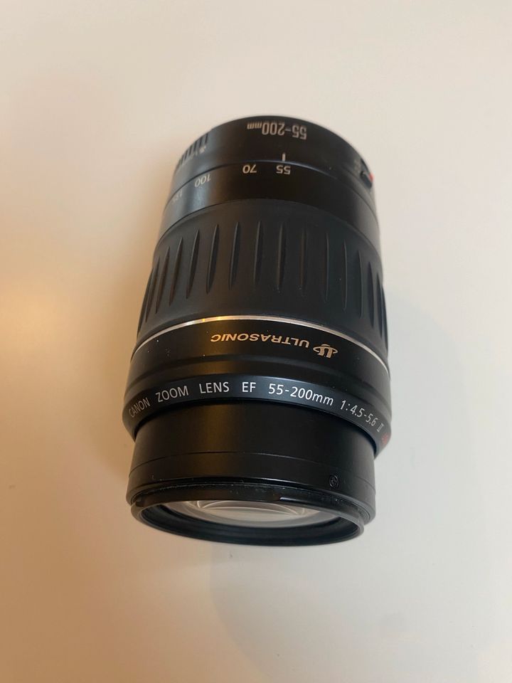 Canon EOS 1000D Spiegelreflexkamera Set 2 Objektive Tasche in Herne