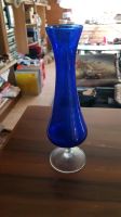 Glasvase Vase blau 24,5cm hoch Niedersachsen - Wolfenbüttel Vorschau