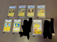 Pokemon Karten Pikachu EGS PGS GMA PCA PSA Leipzig - Dölitz-Dösen Vorschau