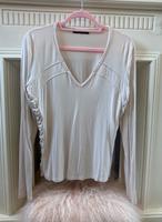 ☀️ Marc Cain ☀️ Langarmshirt zartes rosé - Raffung - Gr. 40 Bayern - Anzing Vorschau