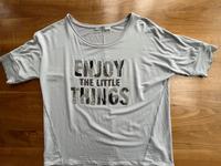 Auffallendes T-Shirt von Monari Strass-Druck S wie neu Niedersachsen - Sickte Vorschau