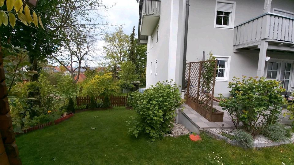 3 Zimmer Wohnung mit Terrasse, Garten und Garage in Landau a d Isar