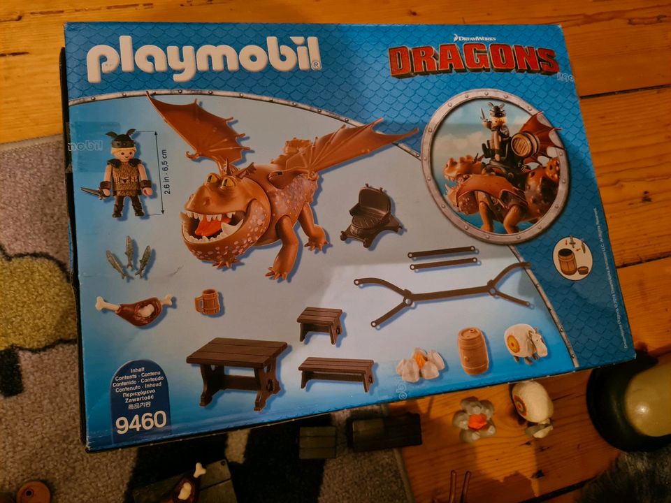 Playmobil 9460 Dragons Drachenzähmen  Fleischklops und Fischbein in Gelsenkirchen