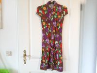 Braunes Knielanges Retro 70s Kleid mit Blumenmuster von chenaski Pankow - Prenzlauer Berg Vorschau