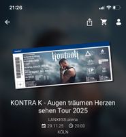 Suche / Kontra K Konzert Tickets Köln Nordrhein-Westfalen - Attendorn Vorschau