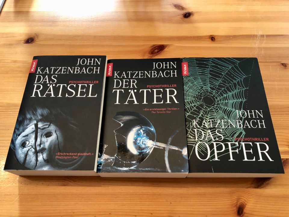 7 Romane von John Katzenbach in Berlin