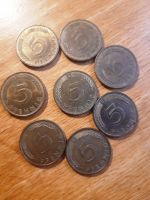 8 Münzen 5 Pfennig Sammler Rheinland-Pfalz - Hatzenbühl Vorschau