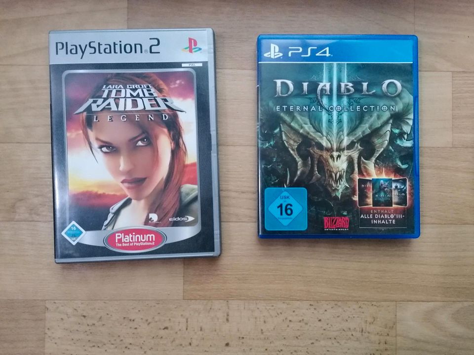 Eiskönigin, Tomb Raider PS 2 in Gramzow
