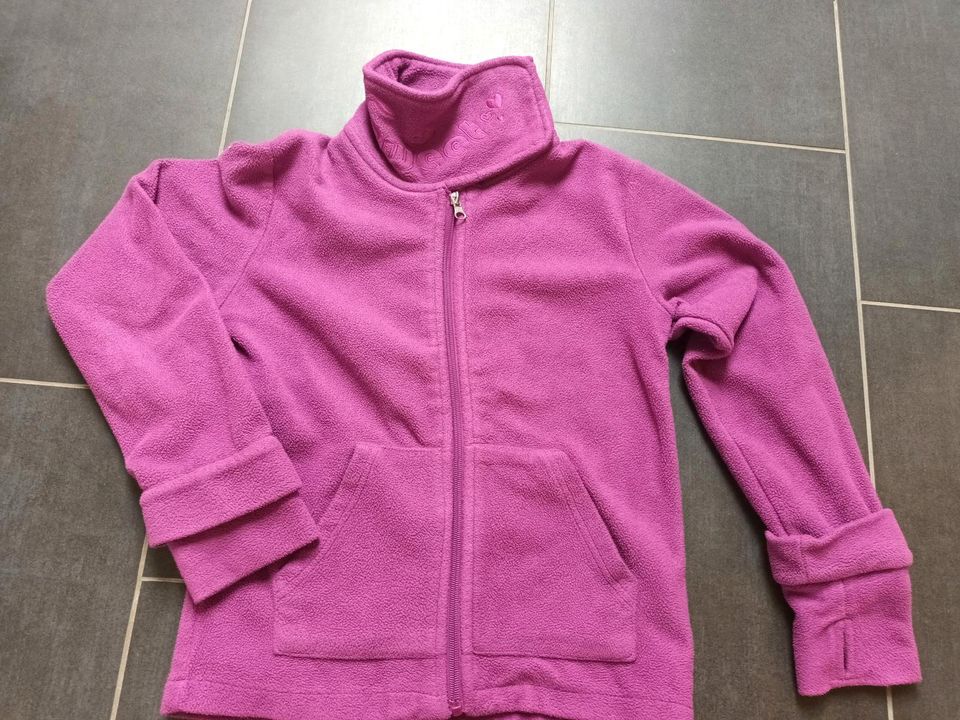 Stoffjacke Fleece mit Kragen in Leipzig