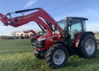 Massey Ferguson 4709M mit Frontlader MF FL 3717X Niedersachsen - Sulingen Vorschau