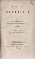Buch "Praktische Geometrie" 1834 (Vermessung / Geodäsie) Brandenburg - Schwedt (Oder) Vorschau