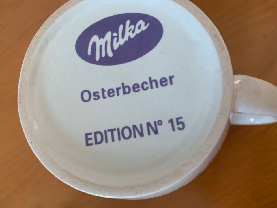 Milka Tasse Osterbecher 15 in Aschaffenburg