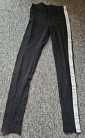 Leggins Gr. 164 H&M schwarz ⚫️  Streifen weiß Hose Brandenburg - Premnitz Vorschau