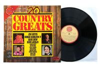 VINYL COMPILATON 20 COUNTRY GREATS LP pickwick jim reeves Berlin - Marzahn Vorschau