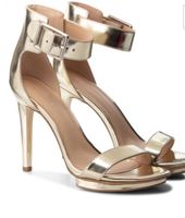 Goldene High-Heels Sandalen von Calvin Klein. Gr.39,5 NEU / OVP Hessen - Eltville Vorschau