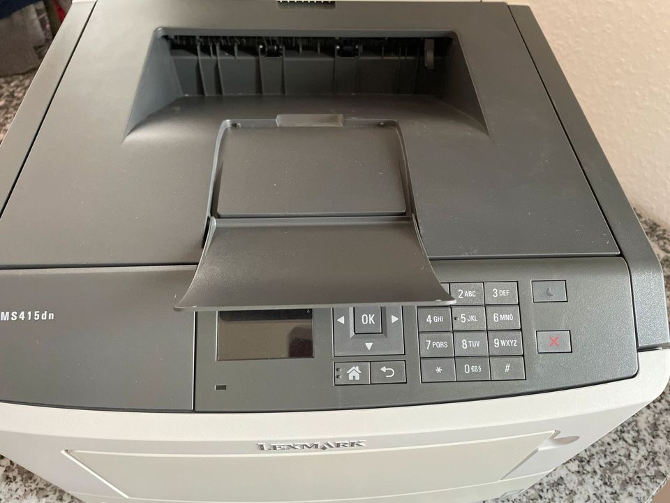 Lexmark MS415dn Laserdrucker Drucker schwarz-weiß TOP in Freiburg im Breisgau