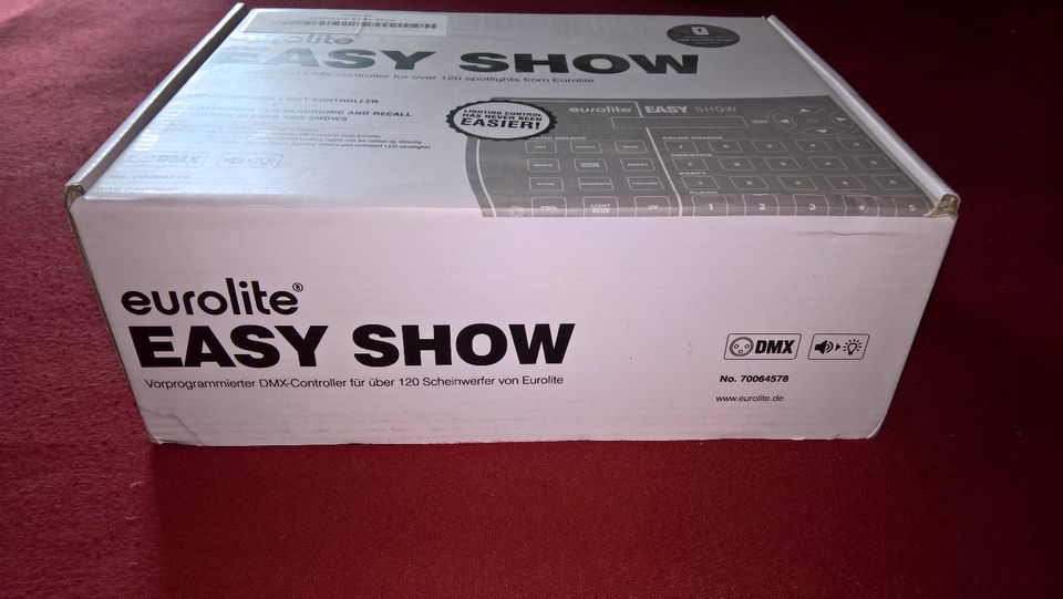 Eurolite Easy Show Programmierter DMX-Controller in Klipphausen