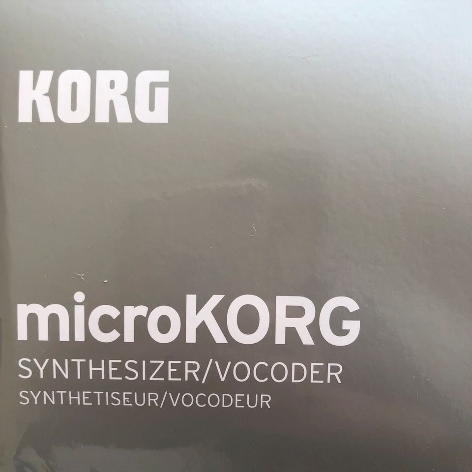 Micro Korg Synthesizer OVP in Seefeld