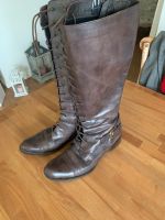 Echtleder Stiefel 37 braun Düsseldorf - Oberbilk Vorschau