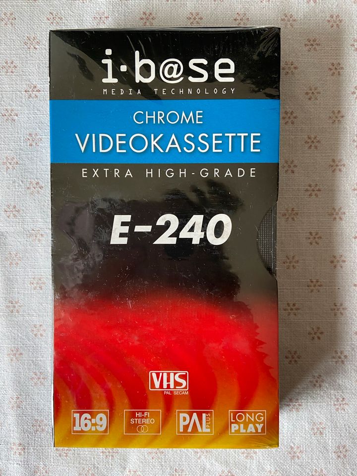 Videokassette, original verpackt in Immenstadt