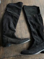 Esprit Wild Leder Stulpen Overknee Stiefel schwarz Gr. 38 Nordrhein-Westfalen - Rheine Vorschau