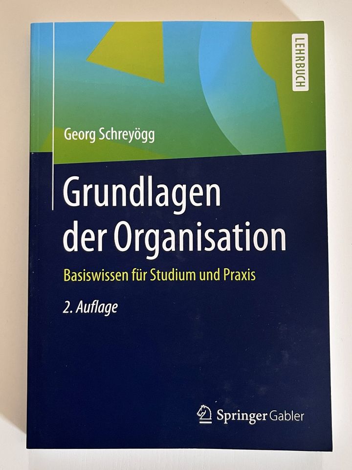 Grundlagen der Organisation (Buch) in Berlin