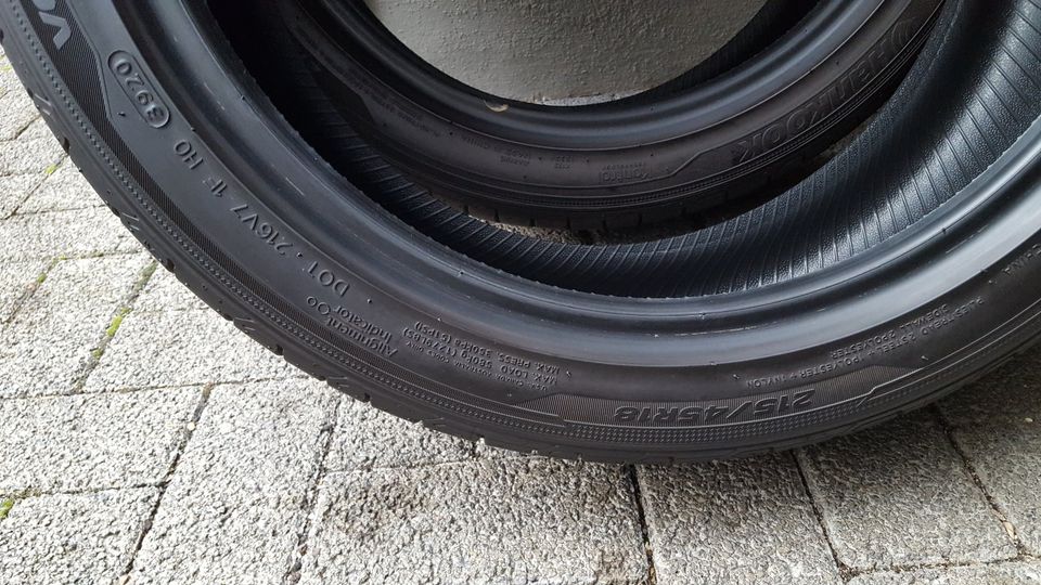 4x Sommerreifen 215/45R18 89V HANKOOK 7mm DOT 3920 Sommer Reifen in Köln