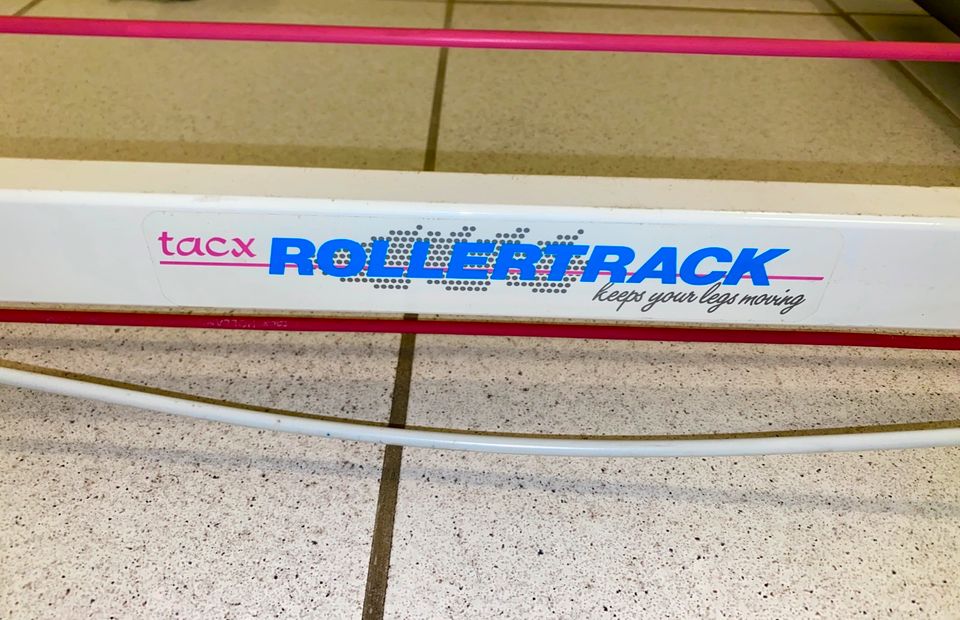 Tacx RollerTrack Rollentrainer 3 Rollen mit Fahrradhalter Indoor in Sickte