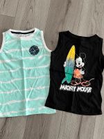 2x Achselshirts / Shirts Takko Mickey Maus Gr. 128 *TOP* Rheinland-Pfalz - Neuhofen Vorschau