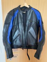 Revenger Motorradjacke Lederjacke blau schwarz Gr 50 M-L Bayern - Gaimersheim Vorschau