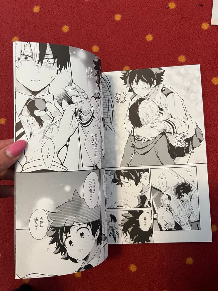 My Hero Academia Doujinshi Todoroki/Midoriya gender bender manga in Mainhardt