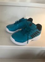 Kinder Tennisschuhe indoor, K Swiss, Türkis Größe 32,5 Niedersachsen - Lunestedt Vorschau