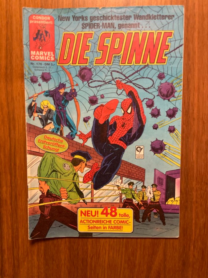 Die Spinne Nr. 163,167,176,186 Todd McFarlane in Berlin