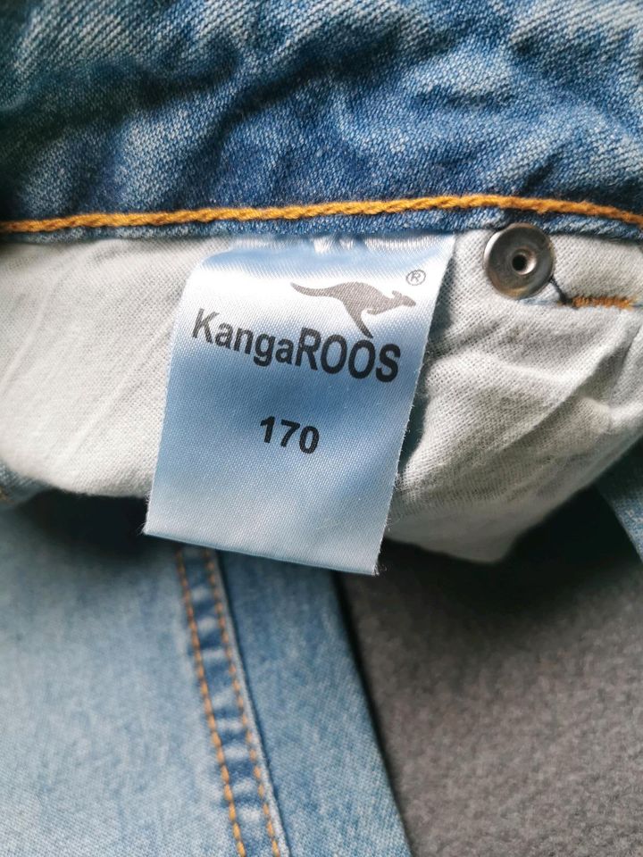 ❣️ KangaRoos blue used Jeans in Gr. 170 - TOP! ❣️ in Ditzingen