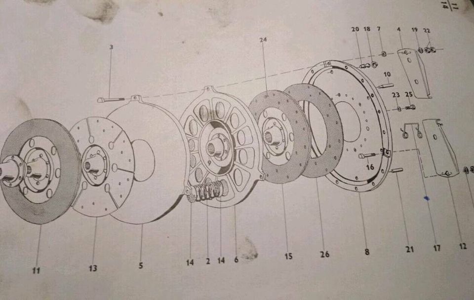 Zetor Kupplung komplett in Flechtingen