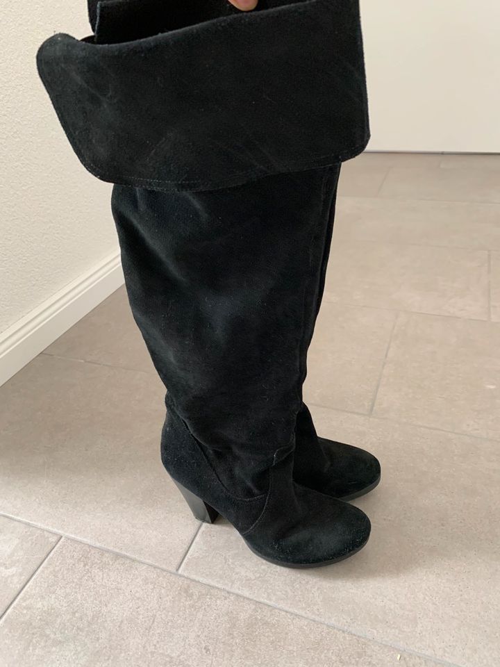 Stiefel Wildleder in Dannstadt-Schauernheim