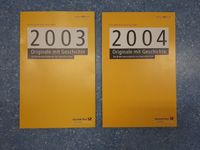Briefmarkenkalender der Deutschen Post 2003 und  2004 Niedersachsen - Braunschweig Vorschau