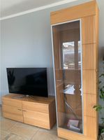 Wohnzimmerkombination TV Schrank Vitrine Wohnzimmer Möbel massiv Bayern - Schwarzenfeld Vorschau