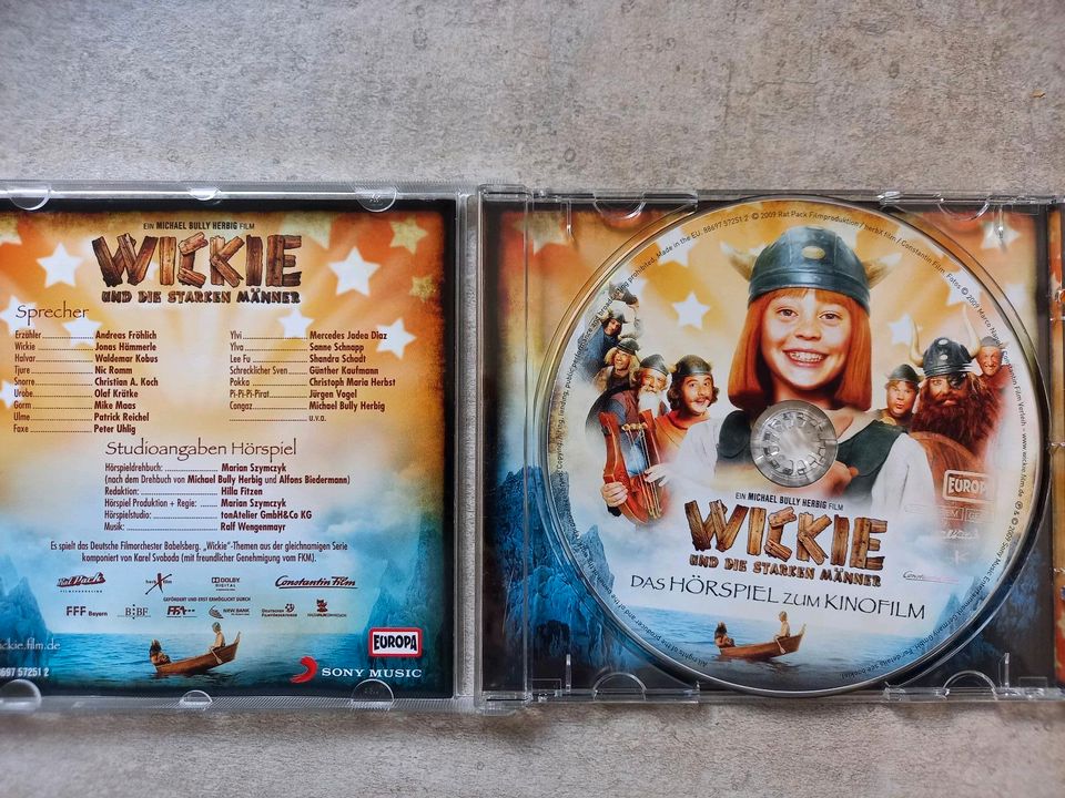 * Wickie * Set / Brettspiel / Buch / CD -Hörspiel z. Film in Erkner