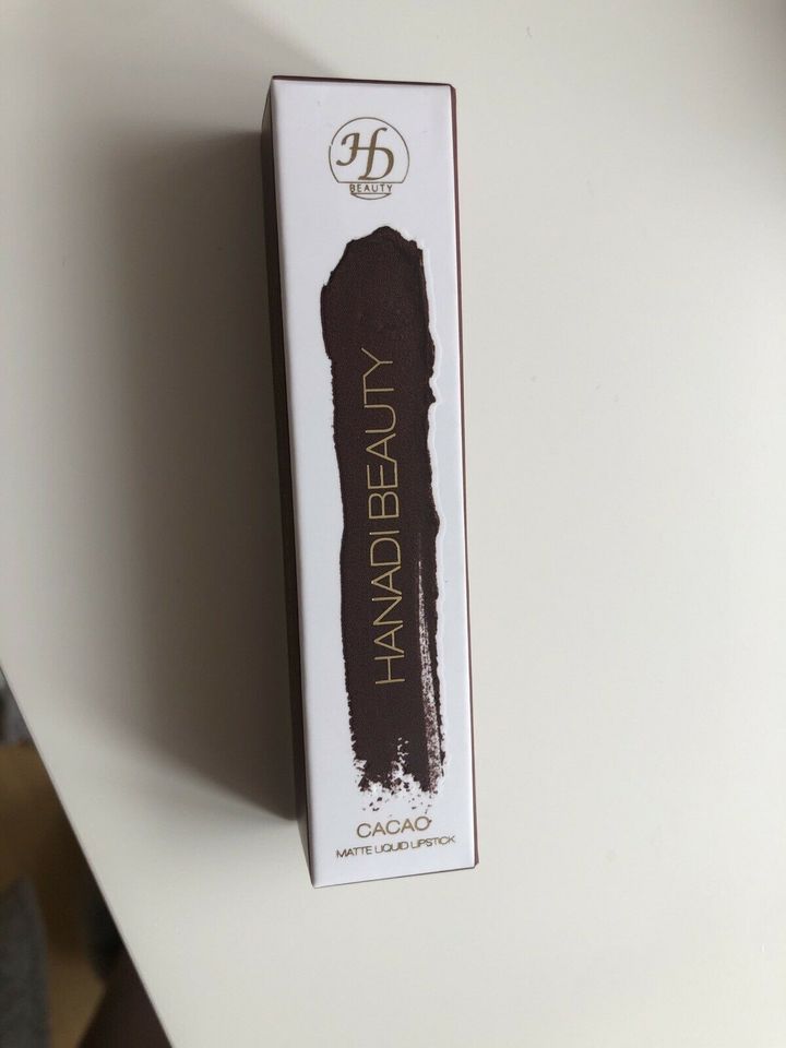 Hanadi Beauty Liquid Lipstick Cacao Neu unbenutzt Beauty in Linden